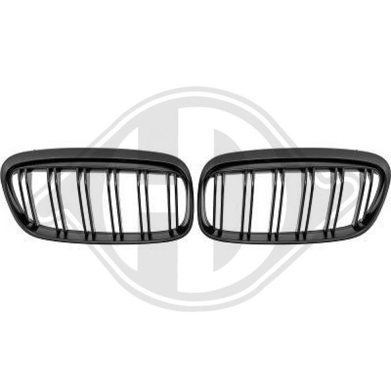 DIEDERICHS 1240240 Pieza interior panal radiador - 1
