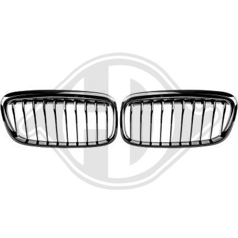 DIEDERICHS 1240341 Pieza interior panal radiador - 1