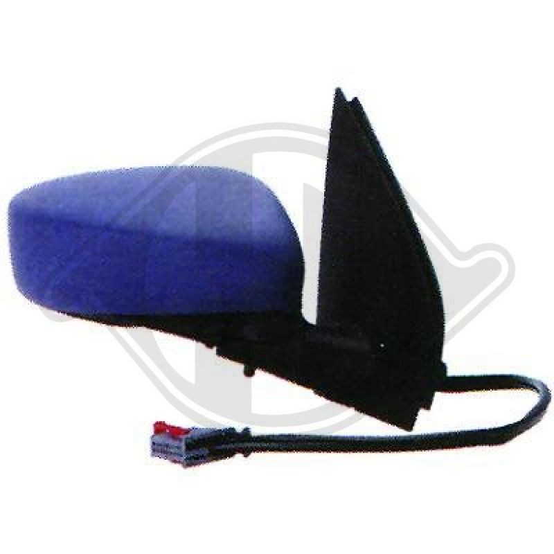 DIEDERICHS 3462524 Retrovisor exterior derecho