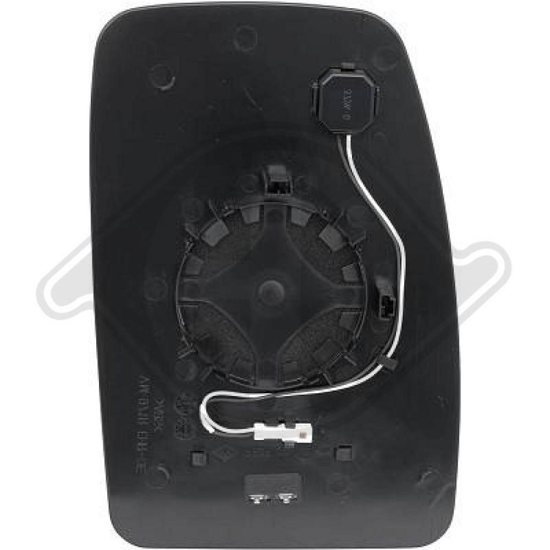 DIEDERICHS 1887827 Cristal de espejo, retrovisor exterior - 1