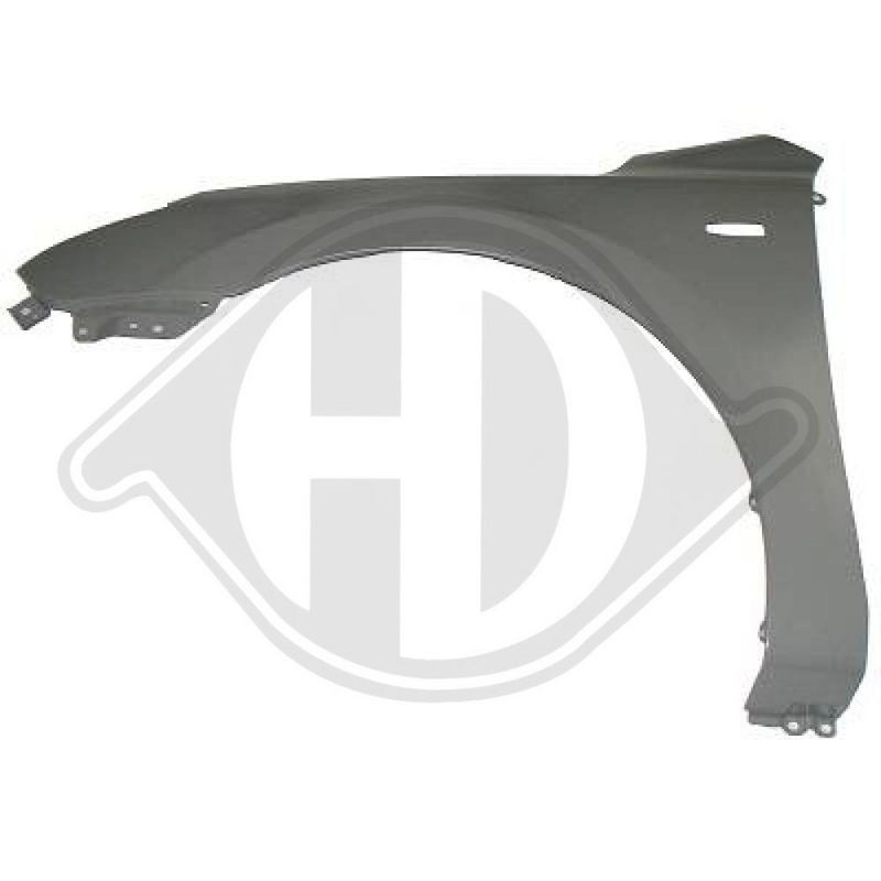 DIEDERICHS 6835007 Guardabarros Delantero, izquierdo