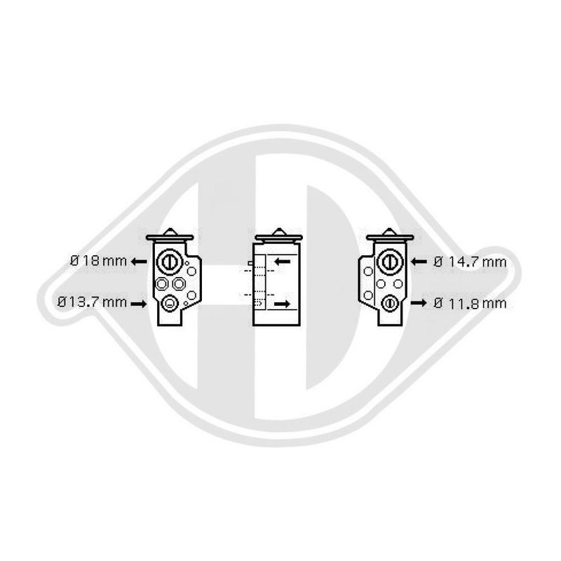 DIEDERICHS LID10218 Juego cables, luz trasera