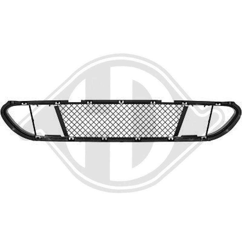 DIEDERICHS ZUB00315 Rejilla de ventilación, parachoques - 1