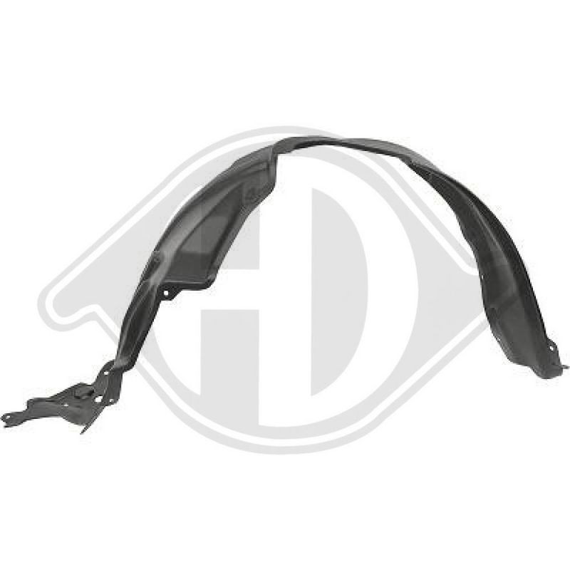 DIEDERICHS 6405008 Revestimiento, pasarruedas - 1