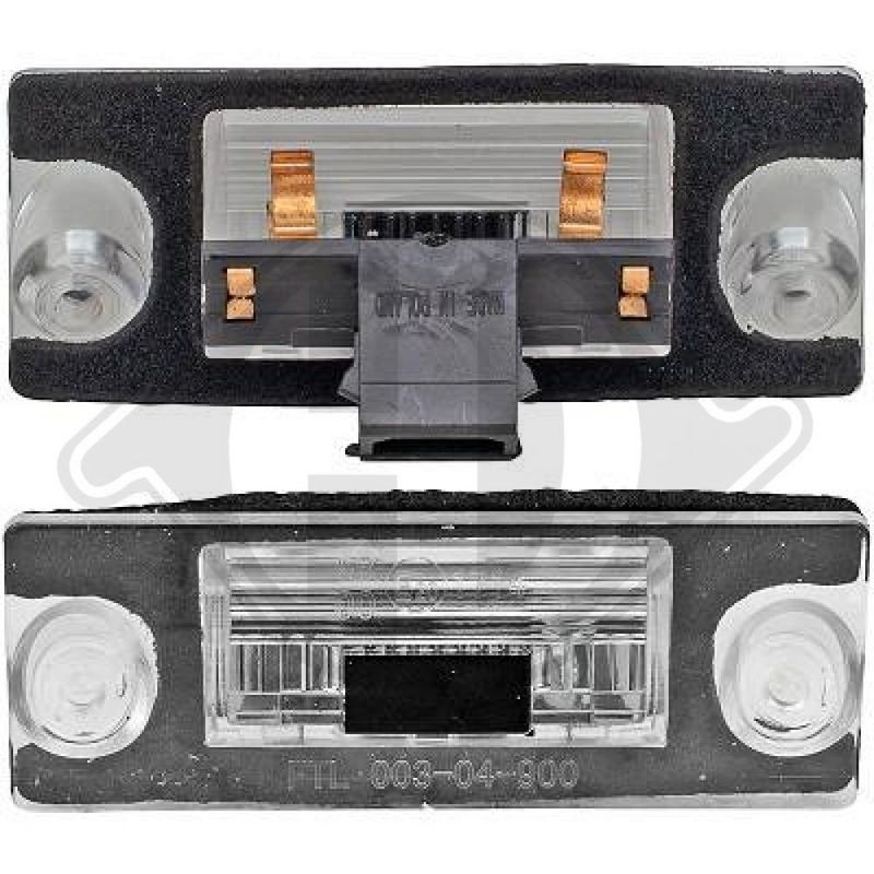 DIEDERICHS 1030193 Piloto de matrícula - 1