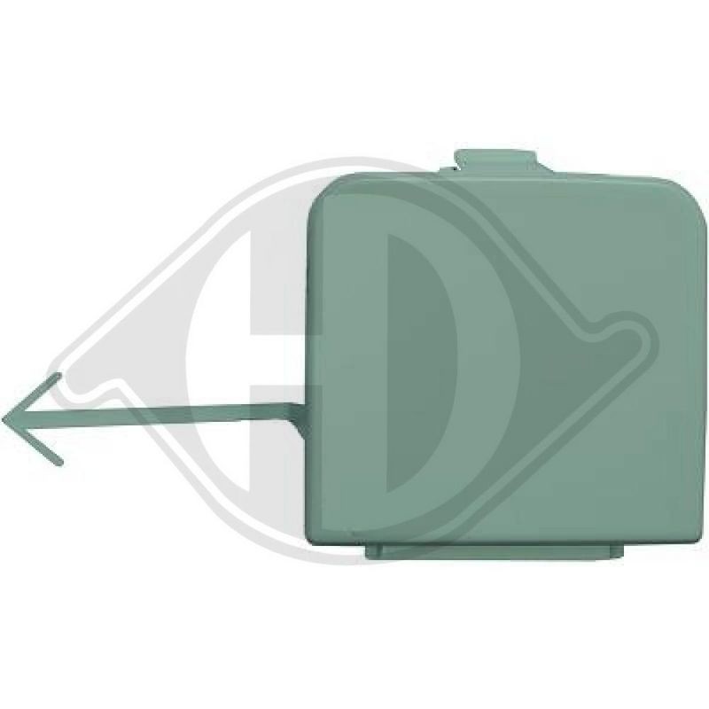 DIEDERICHS 4212064 Tapa, gancho de arrastre - 1