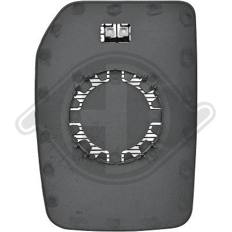DIEDERICHS 1454028 Cristal de espejo, retrovisor exterior - 1