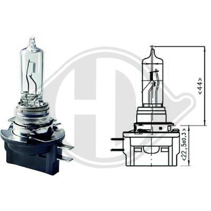 DIEDERICHS LID10036 Lámpara, faro principal