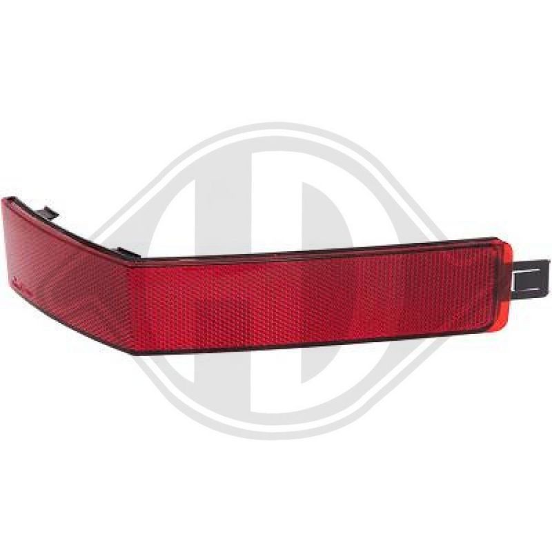 DIEDERICHS 2282098 Reflector, luz de situación/galibo Atrás derecho