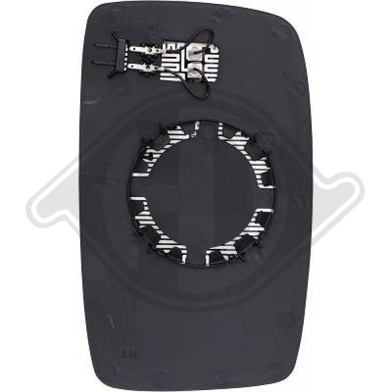 DIEDERICHS 3497227 Cristal de espejo, retrovisor exterior - 1