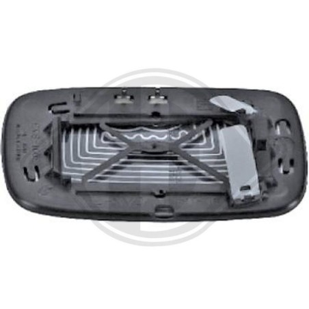 DIEDERICHS 7614027 Cristal de espejo, retrovisor exterior