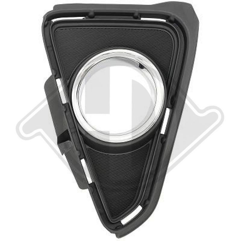 DIEDERICHS 6687648 Rejilla de ventilación, parachoques - 1