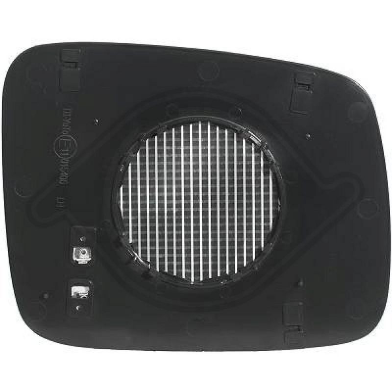 DIEDERICHS 2270129 Cristal de espejo, retrovisor exterior - 1