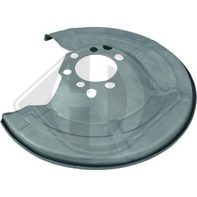 DIEDERICHS 9329012 Chapa protectora contra salpicaduras, disco de freno