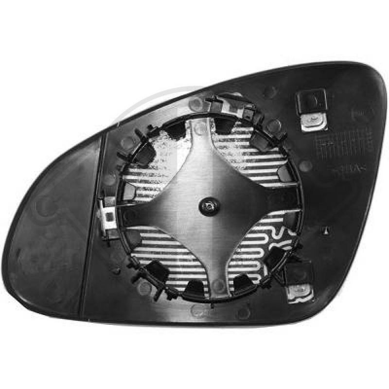 DIEDERICHS 1807227 Cristal de espejo, retrovisor exterior - 1