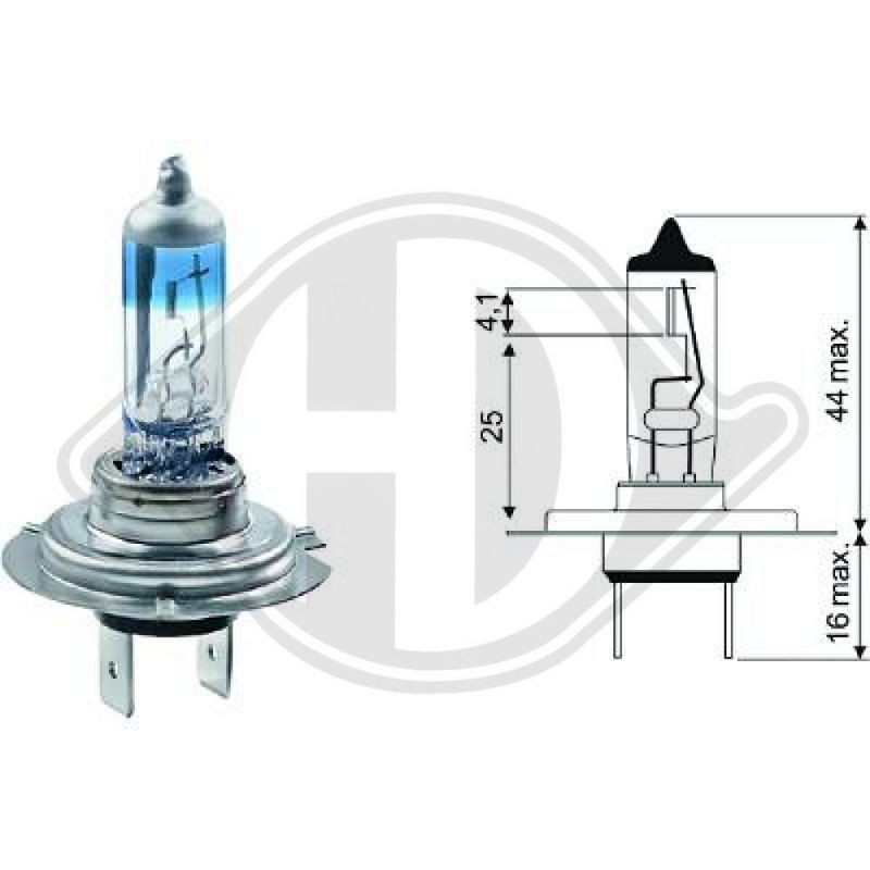 DIEDERICHS LID10020 Lámpara, faro de carretera