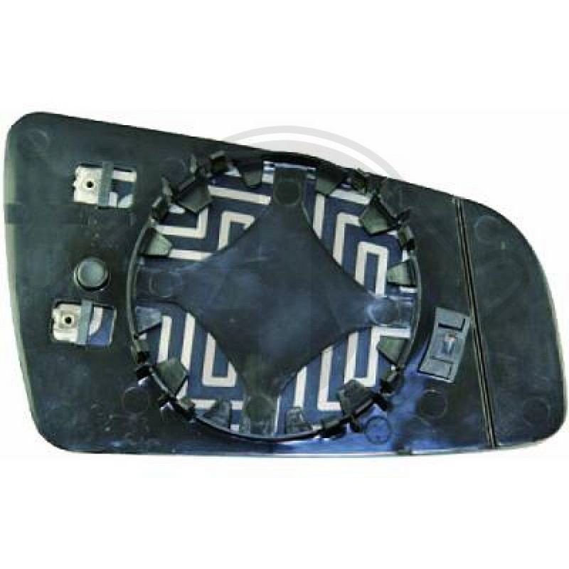DIEDERICHS 1891427 Cristal de espejo, retrovisor exterior