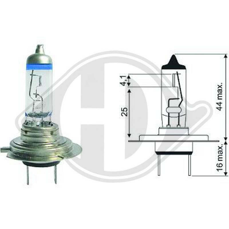 DIEDERICHS LID10063 Lámpara, faro de carretera