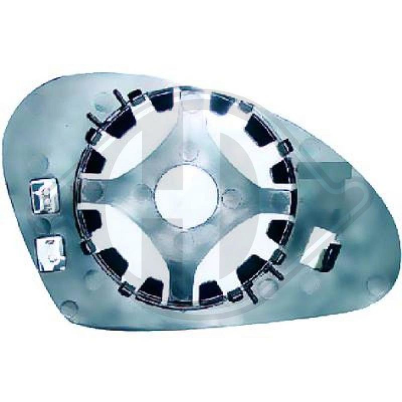 DIEDERICHS 7425227 Cristal de espejo, retrovisor exterior
