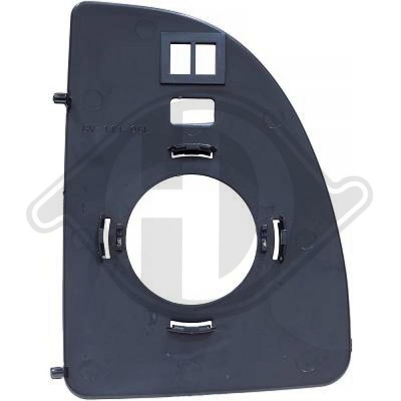 DIEDERICHS 3481229 Cristal de espejo, retrovisor exterior - 1