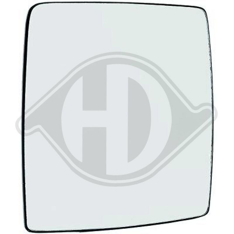 DIEDERICHS 1813229 Cristal de espejo, retrovisor exterior - 1