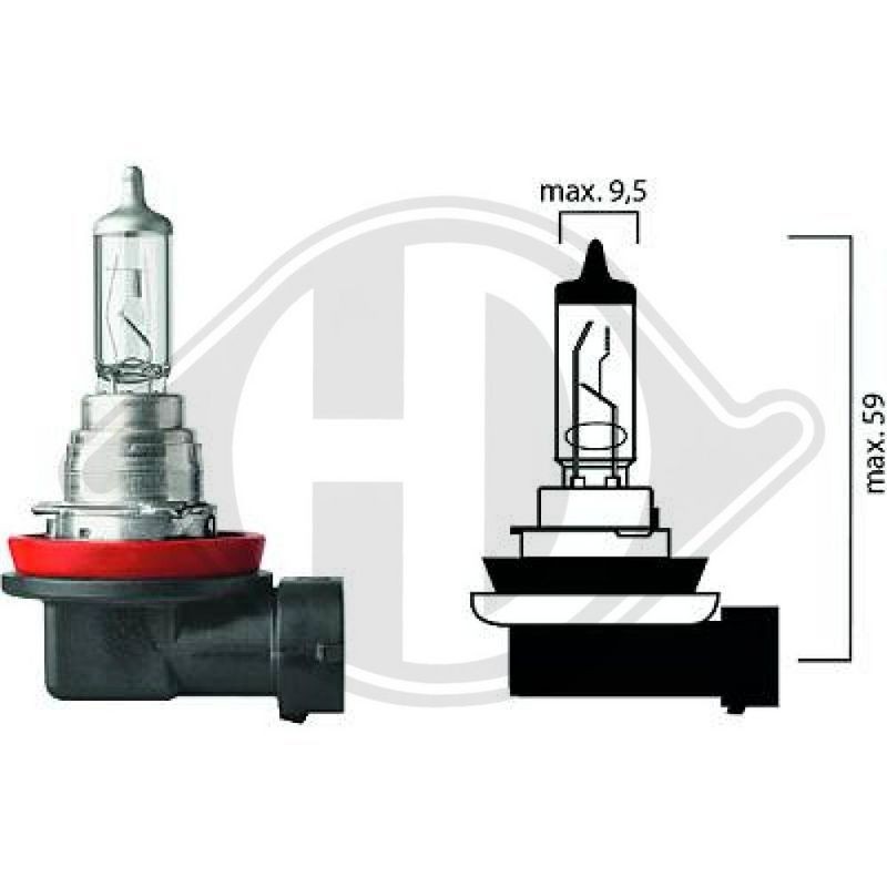DIEDERICHS LID10022 Lámpara, faro principal