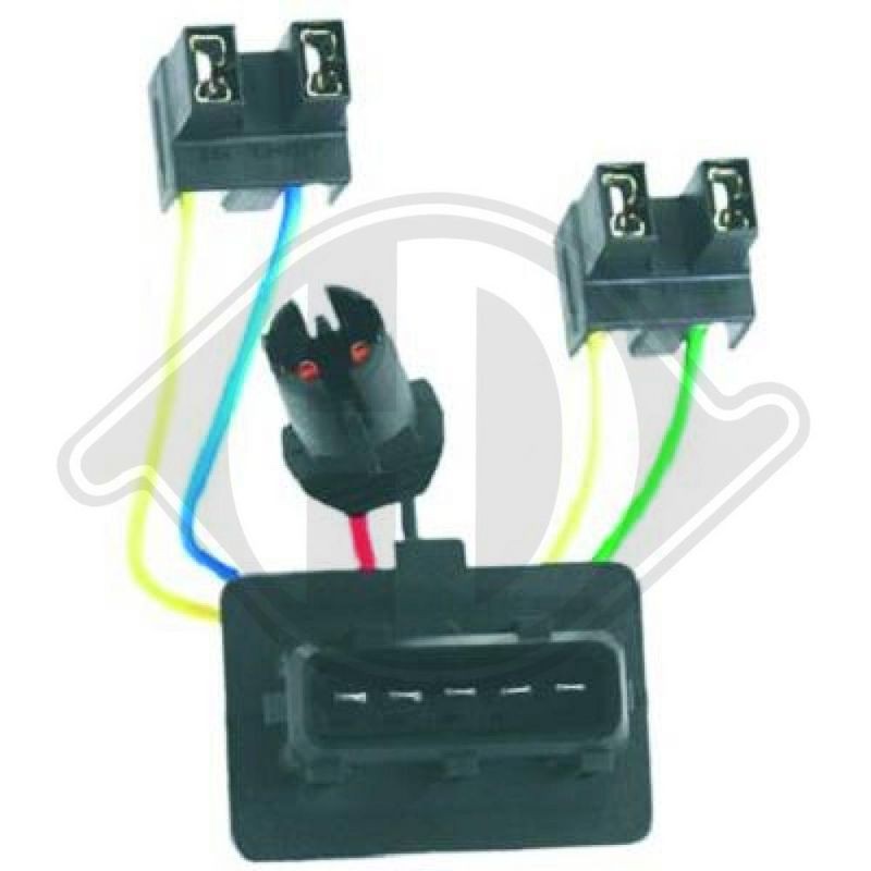 DIEDERICHS 7613186 Kit de reequipamiento, faros