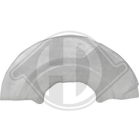 DIEDERICHS 9417051 Chapa protectora contra salpicaduras, disco de freno