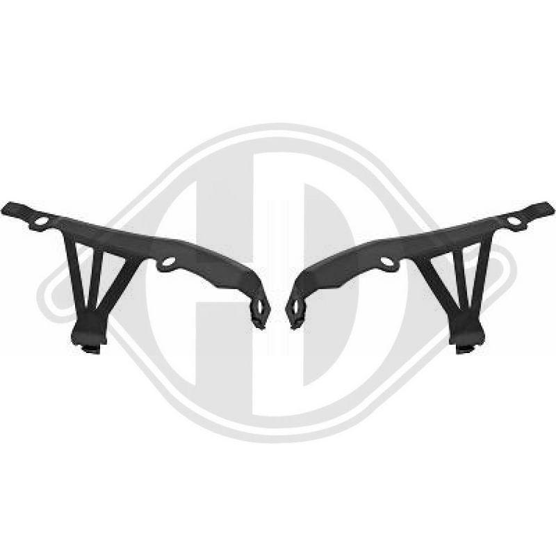 DIEDERICHS 4212061 Juego de soportes, parachoques - 1