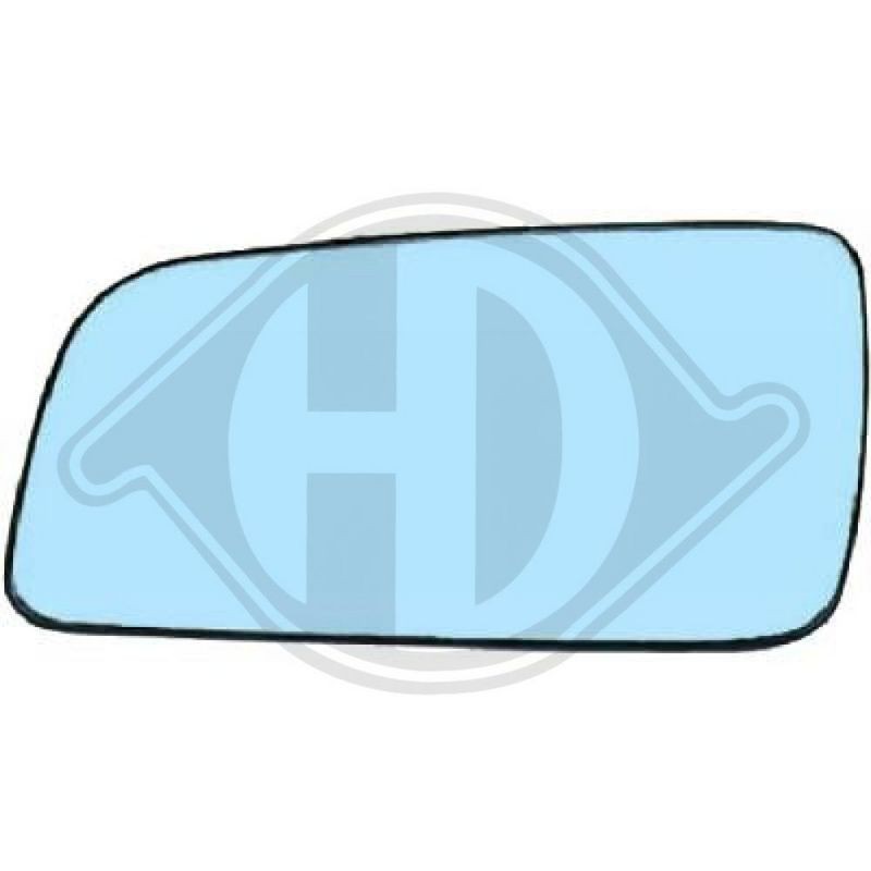 DIEDERICHS 1805227 Cristal de espejo, retrovisor exterior - 1