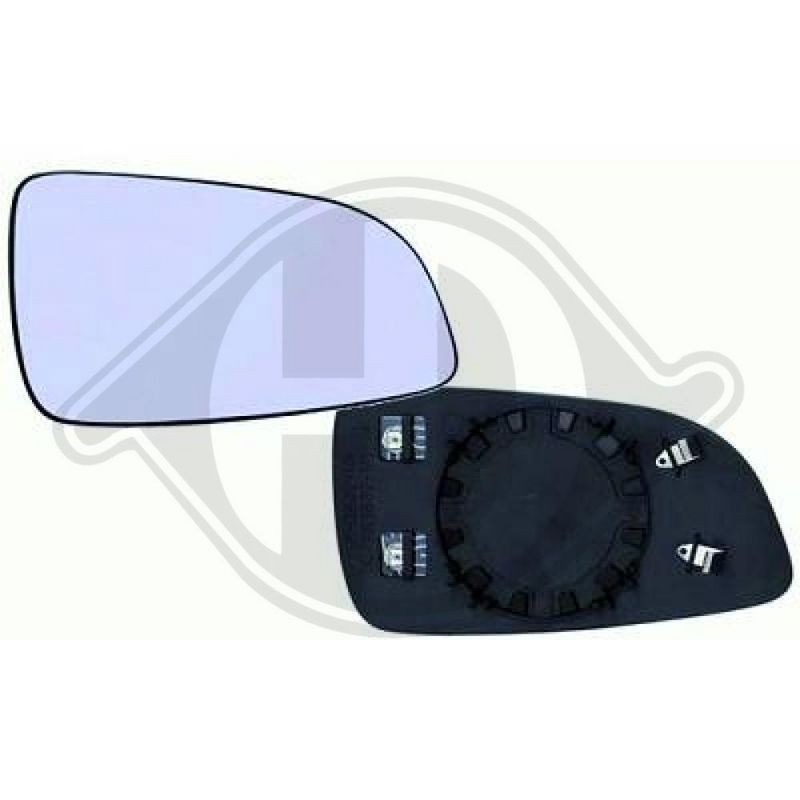 DIEDERICHS 1806227 Cristal de espejo, retrovisor exterior - 1
