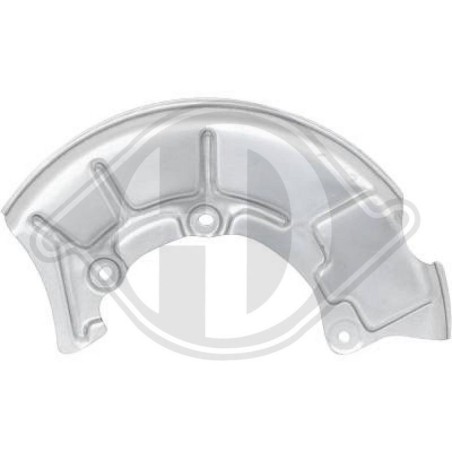 DIEDERICHS 9452011 Chapa protectora contra salpicaduras, disco de freno
