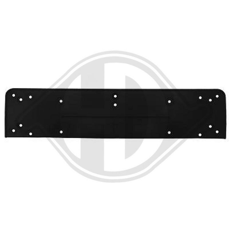 DIEDERICHS 1224053 Soporte de placa de matrícula - 1