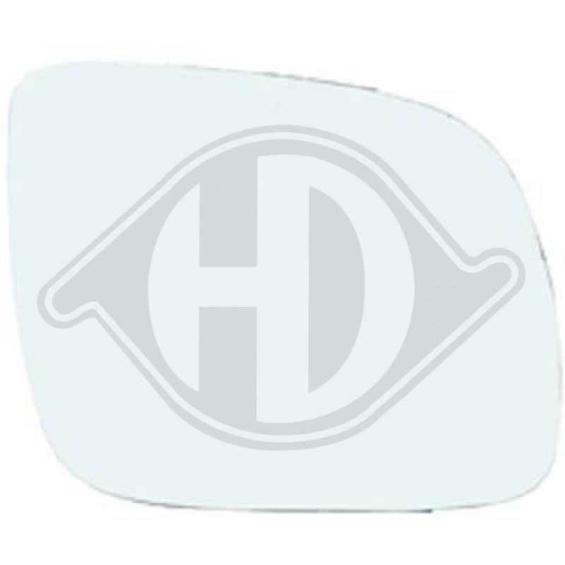 DIEDERICHS 2245026 Cristal de espejo, retrovisor exterior - 1