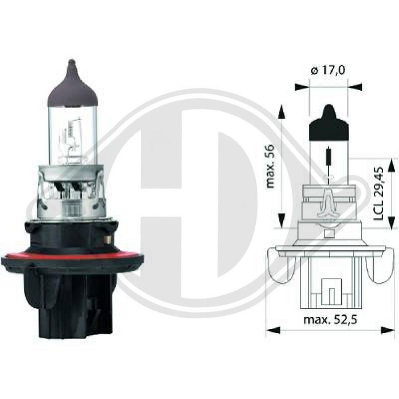 DIEDERICHS LID10023 Lámpara, faro antiniebla - 1