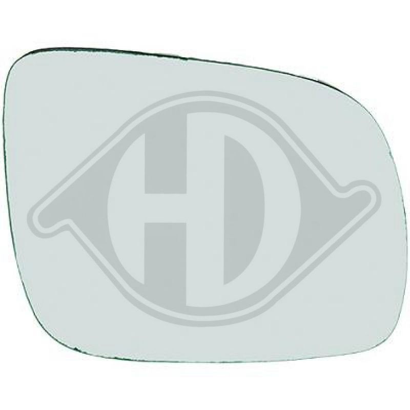 DIEDERICHS 2213028 Cristal de espejo, retrovisor exterior - 1