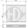 DIEDERICHS DCI1103 Filtro, aire habitáculo - 1