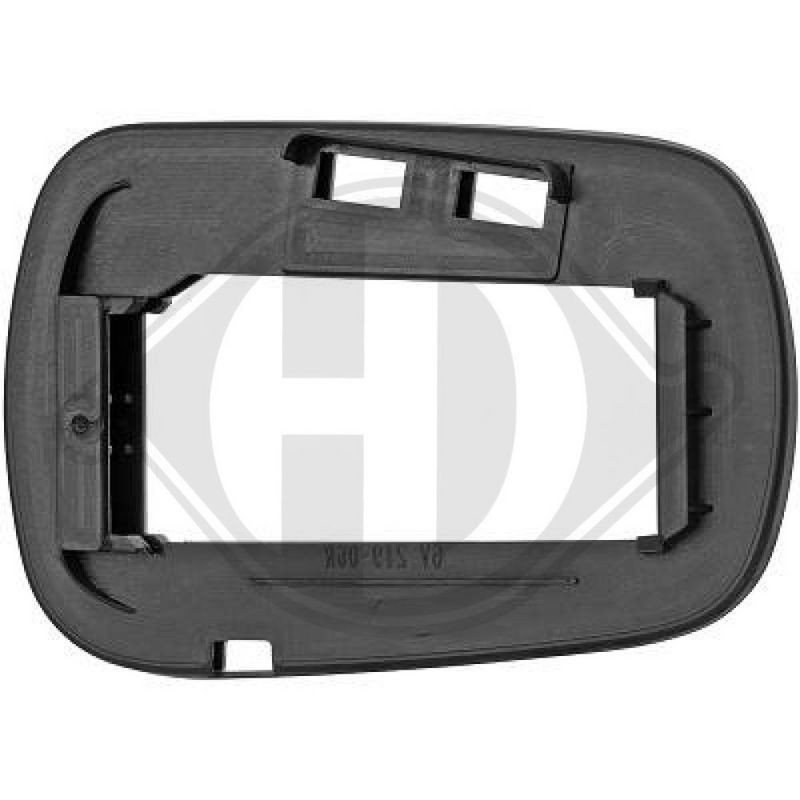 DIEDERICHS 1475027 Cristal de espejo, retrovisor exterior - 1