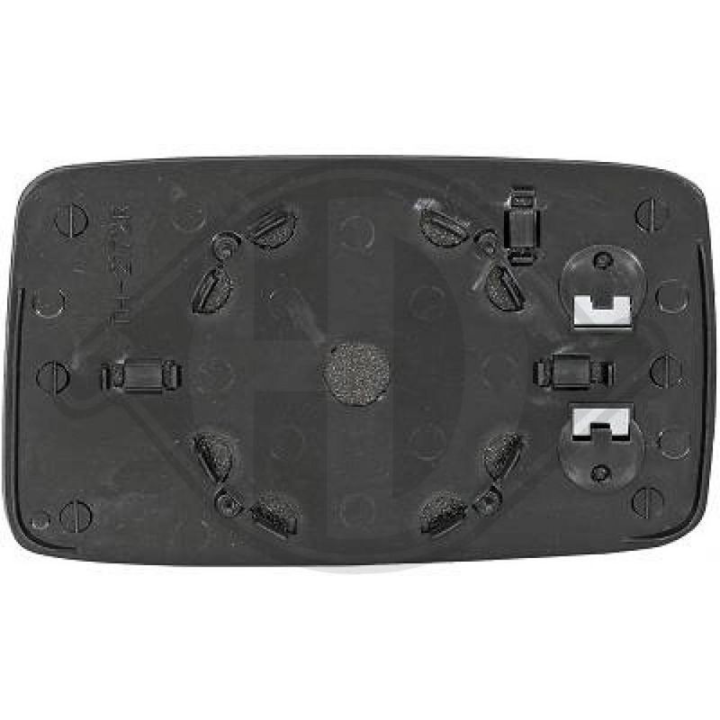 DIEDERICHS 2212124 Cristal de espejo, retrovisor exterior - 1