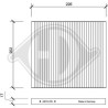 DIEDERICHS DCI0134 Filtro, aire habitáculo - 1