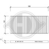 DIEDERICHS DCI0016 Filtro, aire habitáculo - 1