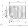 DIEDERICHS DCI0022 Filtro, aire habitáculo - 1