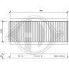 DIEDERICHS DCI0059 Filtro, aire habitáculo - 1