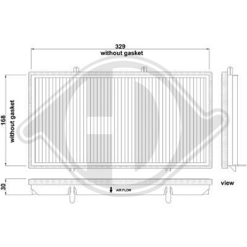DIEDERICHS DCI0118 Filtro, aire habitáculo - 1