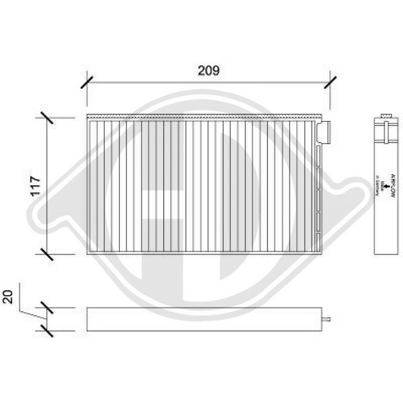 DIEDERICHS DCI0218S Filtro, aire habitáculo - 1