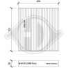 DIEDERICHS DCI0222 Filtro, aire habitáculo - 1