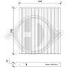 DIEDERICHS DCI0232 Filtro, aire habitáculo - 1