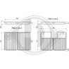 DIEDERICHS DCI0803S Filtro, aire habitáculo - 1