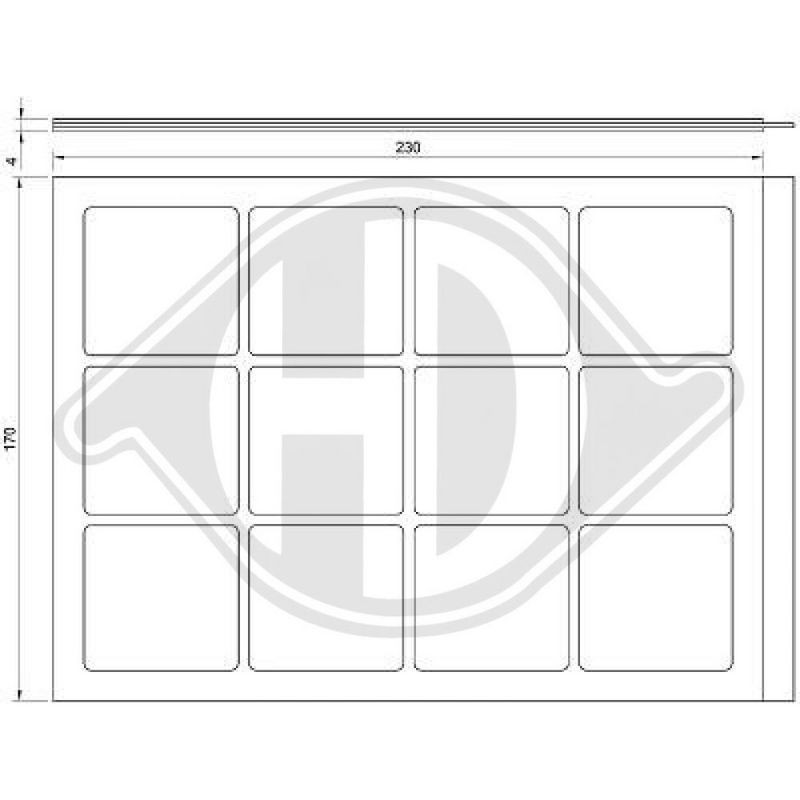DIEDERICHS DCI0829 Filtro, aire habitáculo - 1