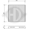 DIEDERICHS DCI1076 Filtro, aire habitáculo - 1